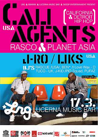 Cali Agents už dnes v Lucerně!